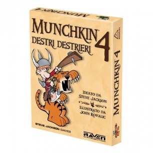 Munchkin 4 - Destri Destrieri (Espansione) Party Games