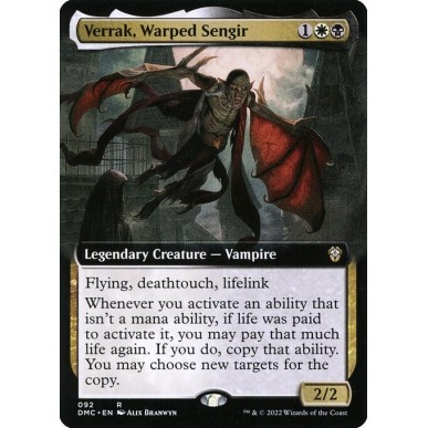 Verrak, Warped Sengir