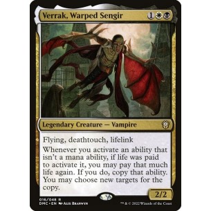Verrak, Warped Sengir