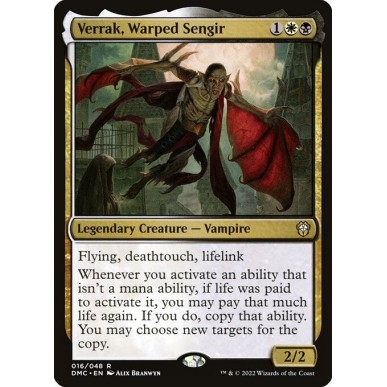 Verrak, Warped Sengir