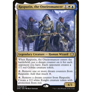 Rasputin, the Oneiromancer