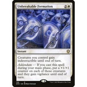 Unbreakable Formation