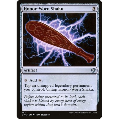 Honor-Worn Shaku
