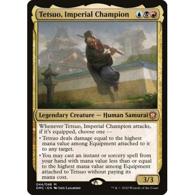 Tetsuo, Campione Imperiale