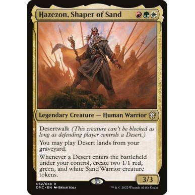 Hazezon, Plasmatore delle Sabbie