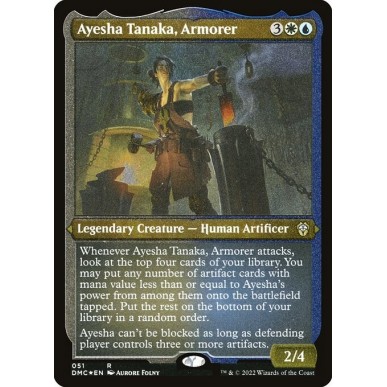 Ayesha Tanaka, Armorer