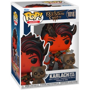 Funko Pop Games 1018 - Karlach with Clive - Baldur's Gate