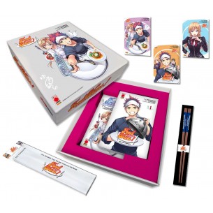 Food Wars - Shokugeki no Soma - Cofanetto Deluxe (Volumi 1-2 Variant + Gadget) 2