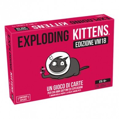 Exploding Kittens - V.M. 18 (Pink Edition)