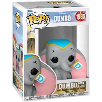 Funko Pop 1535 - Dumbo with Flag - Dumbo