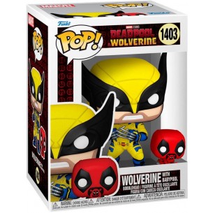 Funko Pop 1403 - Wolverine with Babypool - Deadpool & Wolverine