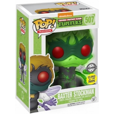 Funko Pop Television 507 - Baxter Stockman - Teenage Mutant Ninja Turtles (Exclusive) (Glows in the Dark)