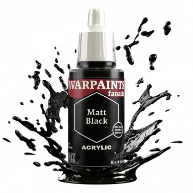 The Army Painter - Warpaints Fanatic - Matt Black (18ml)