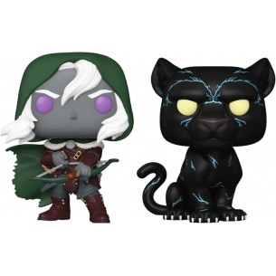 Funko Pop Games 2 Pack - Drizzt Do'Urden & Guenhwyvar - Dungeons & Dragons 2
