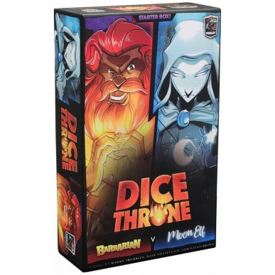 Dice Throne - Barbarian v. Moon Elf...