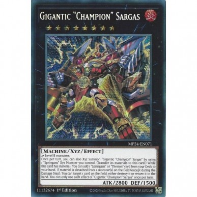 Gigantesco "Campione" Sargas