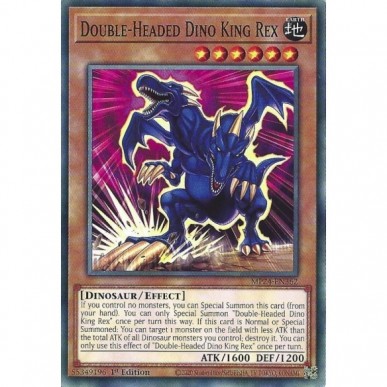 Tirannosauro Rex Dino a Doppia Testa