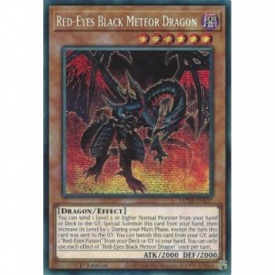 Drago Meteora Nero Occhi Rossi