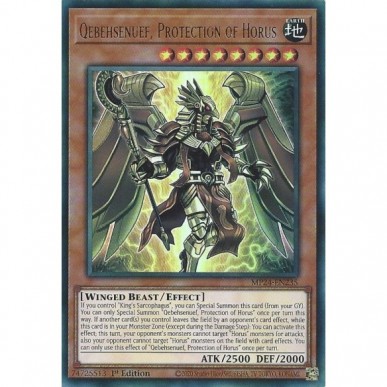 Qebehsenuf, Protezione di Horus