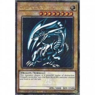 Drago Bianco Occhi Blu