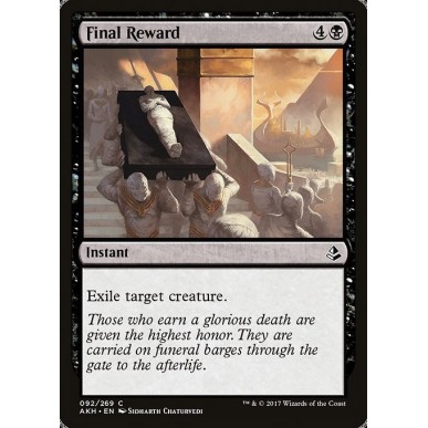 Ricompensa Finale