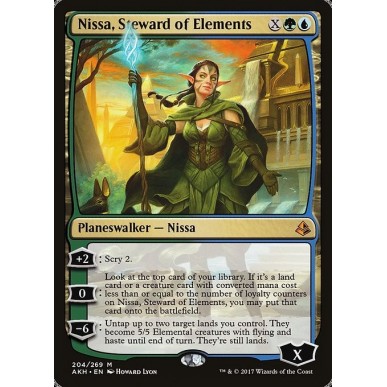 Nissa, Guardiana degli Elementi