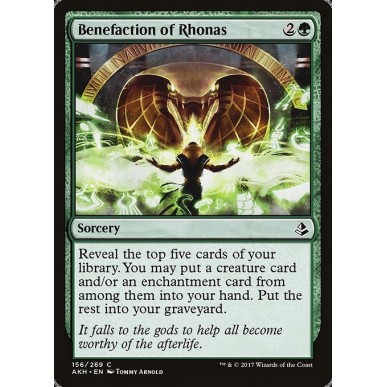 Benefaction of Rhonas