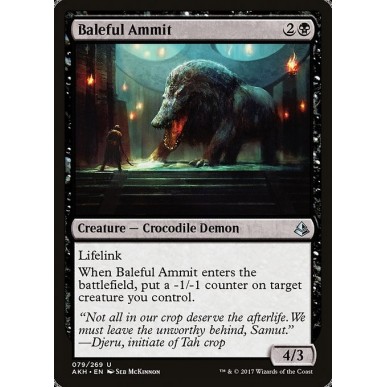 Baleful Ammit