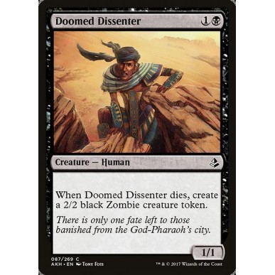 Dissenziente Condannato