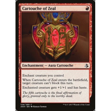 Cartouche of Zeal