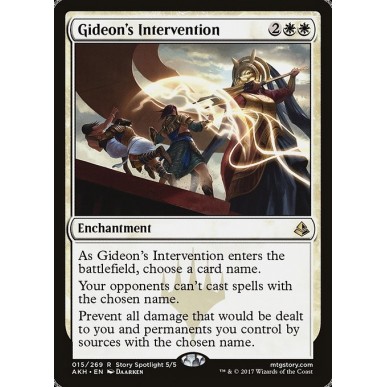 Intervento di Gideon