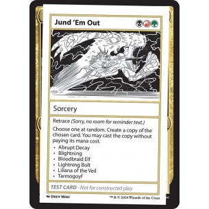 Jund 'Em Out