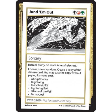 Jund 'Em Out
