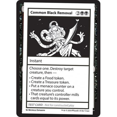 Common Black Removal