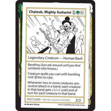 Chatzuk, Mighty Guitarist