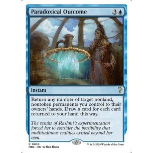 Paradoxical Outcome