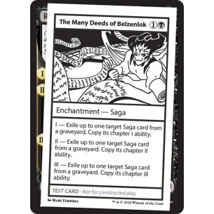 The Many Deeds of Belzenlok