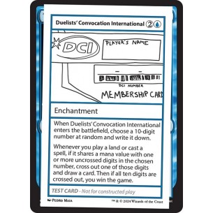 Duelists' Convocation...