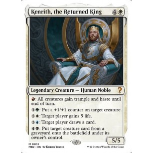 Kenrith, the Returned King