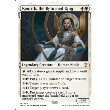 Kenrith, the Returned King