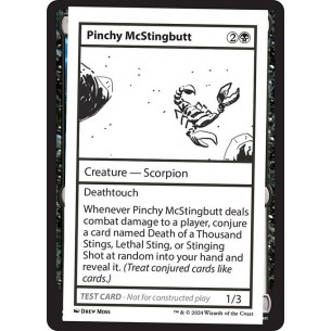 Pinchy McStingbutt