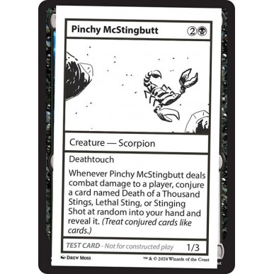 Pinchy McStingbutt