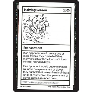 Halving Season