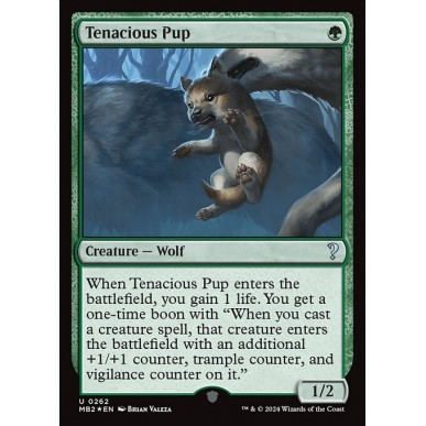 Tenacious Pup