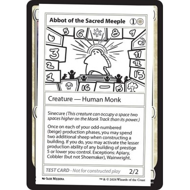 Abbot of the Sacred Meeple
