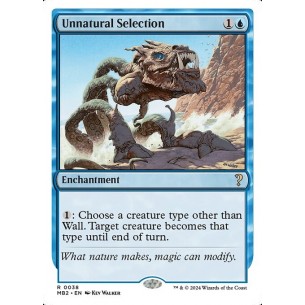 Unnatural Selection