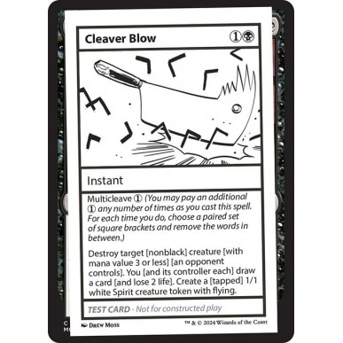 Cleaver Blow