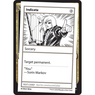 Indicate