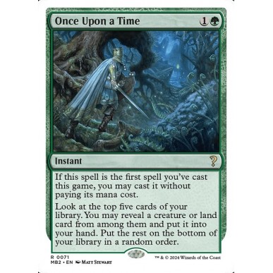 Once Upon a Time