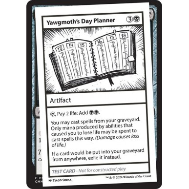 Yawgmoth's Day Planner